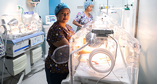 Project HOPE helps equip hospitals and train health care workers in the Dominican Republic