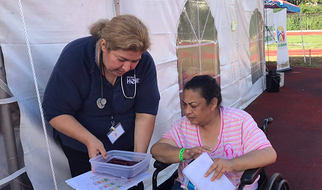 Elsy is on the ground helping Puerto Rico recover