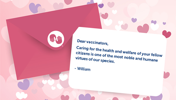 Dear vaccinators, caring for the health and welfare of your fellow citizens is one of the most noble and humane virtues of our species 