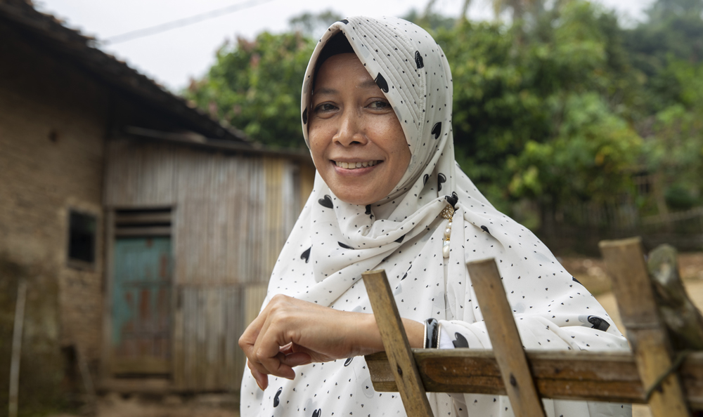 Dr. Andah Suryani oversees the family health outposts