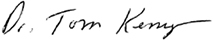 Dr. Tom Kenyon Signature